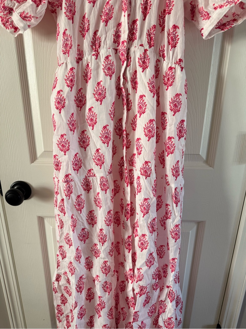 Women's Bouquet Short Sleeve Maxi Dress Pink - Roller Rabbit X Target - Picture 3 of 4